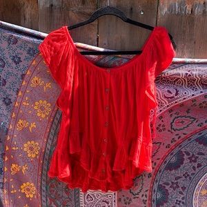 Free People Tiered Top